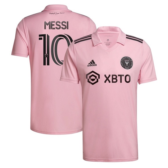 adidas Other - Men's Inter Miami CF Lionel Messi adidas Pink 2023 The Heart Beat Kit Jersey